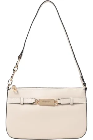Twin-Set Tassen, Dames, Wit, ONE Size, Leer, Elegante Crossbody Tas