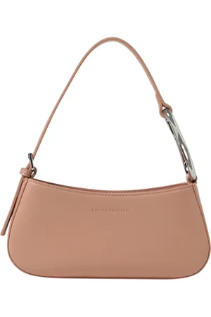 Chiara Ferragni Tassen, Dames, Roze, ONE Size, Leer, Blush Schoudertas