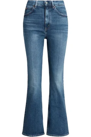 Ralph Lauren Jeans, Dames, Blauw, W27, Katoen, Stretch Crop Jeans