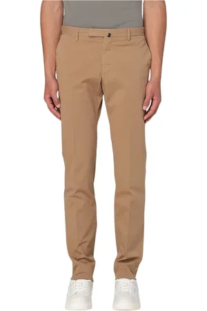 Incotex Broeken, Heren, , M, Stijlvolle Slim Fit Chino