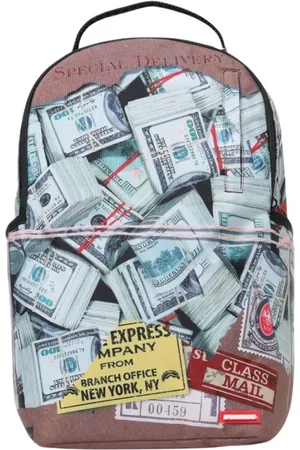 Sprayground Tassen, Heren, Veelkleurig, ONE Size, Levendige Grafische Print Rugzak