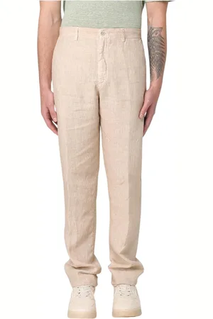 120% Lino Broeken, Heren, , XL, Linnen, Linnen Broek Stijlvol Ontwerp