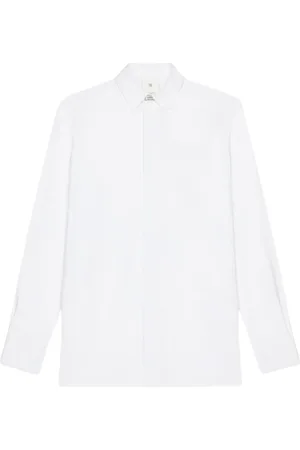 Givenchy Overhemden, Heren, Wit, 2Xl, Katoen, Witte Kraagshirt Klassieke Stijl