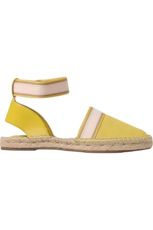 Armani Exchange Schoenen, Dames, Geel, 39 EU, Zwarte Espadrille Sandalen Vrouw Stijlvol
