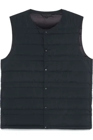 Mizuno Jassen, Heren, Blauw, M, Gewatteerde, gevoerde, mouwloze bodywarmer