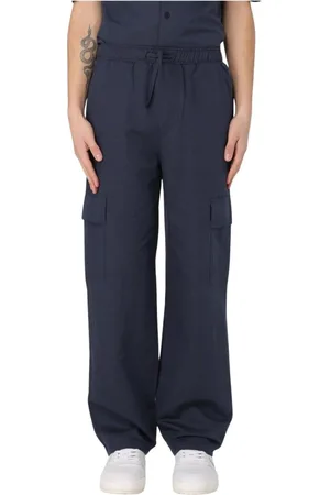 Colmar Broeken, Heren, Blauw, XL, Beige Cargo Broek met Moderne Pasvorm