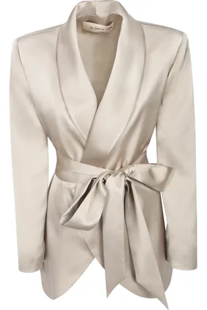 BLANCA Jassen, Dames, , 2Xs, Wrap Cut Jas Elegant Stijl
