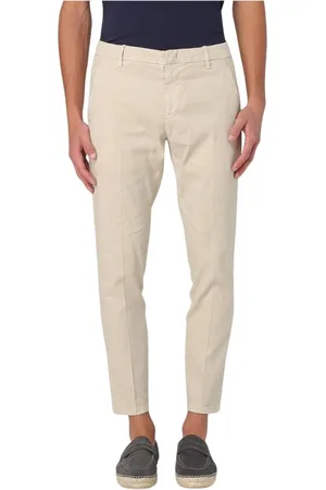 Dondup Broeken, Heren, , W31, Katoen, Linnen Katoenen Casual Broek