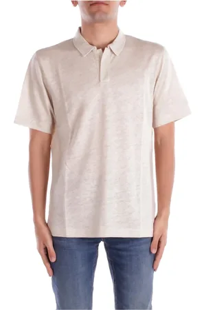 MC2 SAINT BARTH Tops, Heren, , M, Linnen, Logo Polo Knoopsluiting Linnen Samenstelling