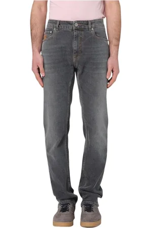 Etro Jeans, Heren, Blauw, W31, Katoen, Straight Leg Jeans voor Mannen