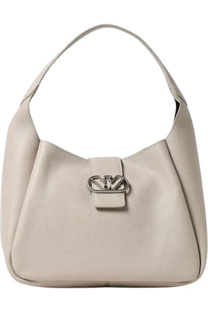 Emporio Armani Tassen, Dames, , ONE Size, Gele leren schoudertas