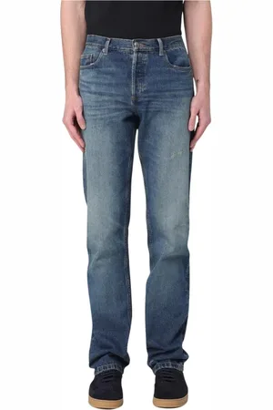 A.P.C. Jeans, Heren, Blauw, W30, Blauwe Straight Leg Jeans