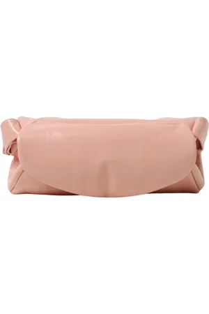 Jil Sander Tassen, Dames, Roze, ONE Size, Leer, Blush Schoudertas voor Vrouwen