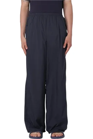 Rains Broeken, Heren, Blauw, L, Waterbestendige Track Pants met relaxte pasvorm