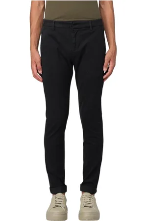 Dondup Broeken, Heren, Zwart, W30, Slim Fit Chinos