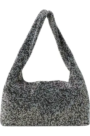 KARA Tassen, Dames, Zwart, ONE Size, Minimalistische Zwarte Schoudertas