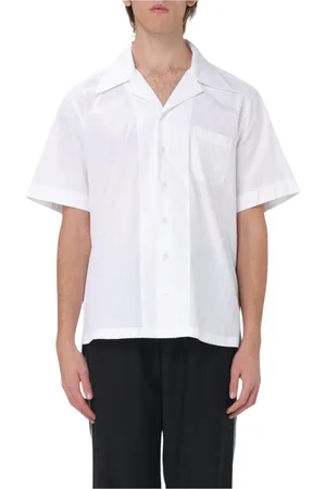 Dolce & Gabbana Overhemden, Heren, Wit, L, Katoen, Klassiek Wit Resort Overhemd