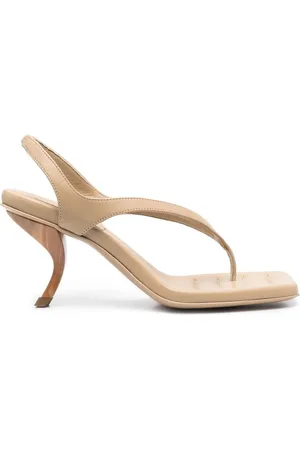 Gia Borghini Schoenen, Dames, , 40 EU, Leer, Sandalen voor Vrouwen Zomeruitjes