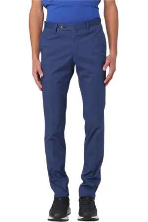 PT Torino Broeken, Heren, Blauw, XL, Slim Fit Militair-geïnspireerde Broek