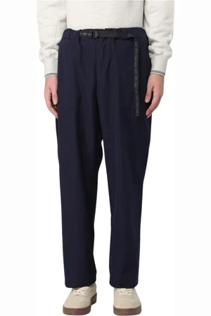 Autry Broeken, Heren, Blauw, M, Blauwe Casual Broek met Riem