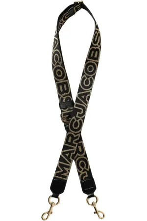 Marc Jacobs Tassen, Dames, Zwart, ONE Size, Schoudertas met jacquard logo