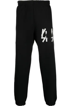 44 Label Group Broeken, Heren, Zwart, L, Katoen, Joggingbroek voor heren, comfortabel en stijlvol