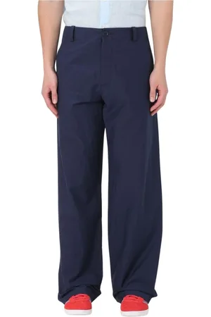 A.P.C. Broeken, Heren, Blauw, M, Klassieke Blauwe Wide Leg Broek