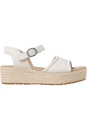 Timberland Schoenen, Dames, , 36 EU, Leren Platte Sandalen
