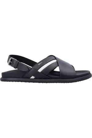 Bally Schoenen, Dames, Zwart, 39 EU, Zwarte Leren Instappers