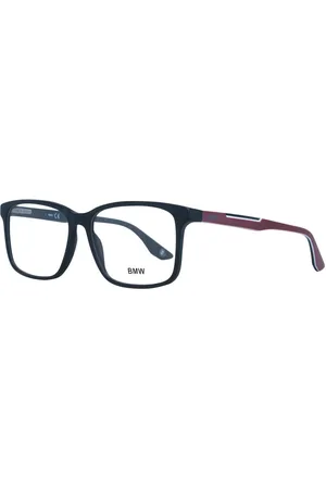 BMW Accessoires, Heren, Zwart, ONE Size, Zwarte Heren Optische Monturen Multicolor Vierkant