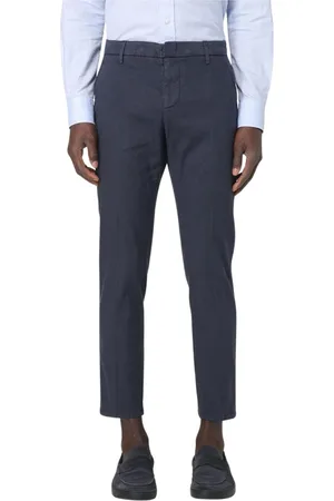 Dondup Broeken, Heren, Blauw, W29, Katoen, Beige Chino