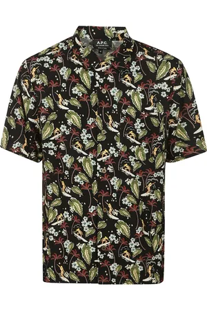 A.P.C. Overhemden, Heren, Zwart, L, Katoen, Lloyd Shirt
