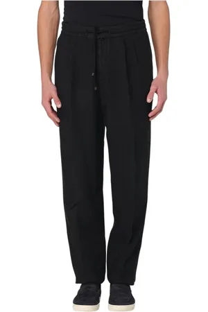 Brunello Cucinelli Broeken, Heren, Zwart, XL, Elegante Blauwe Herenbroek