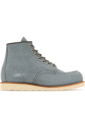 Red Wing Schoenen, Heren, Blauw, 43 EU, Suède, Lichtblauwe Suède Enkellaarsjes