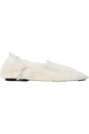 Jil Sander Schoenen, Dames, , 36 EU, Ivory Ballet Flats
