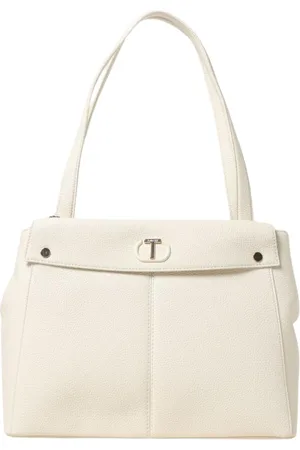 Twin-Set Tassen, Dames, , ONE Size, Stijlvolle Leren Tote Tas