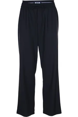 Msgm Broeken, Heren, Zwart, XL, Zwarte Stijlvolle Broek