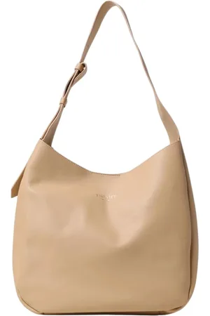 Twin-Set Tassen, Dames, , ONE Size, Leer, Leren Schoudertas