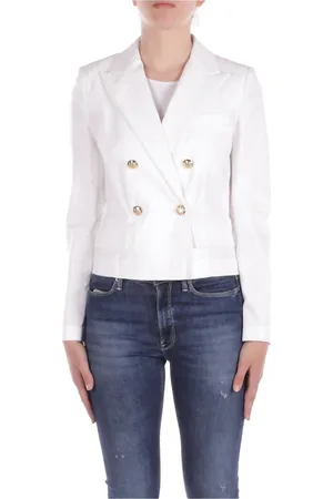 Ralph Lauren Jassen, Dames, Wit, L, Katoen, Witte jassen
