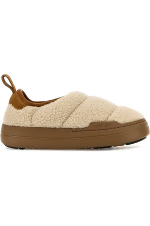 Moon Boot Schoenen, Dames, , 45 EU, Teddy Fabric Puffer Slip-On Laarzen