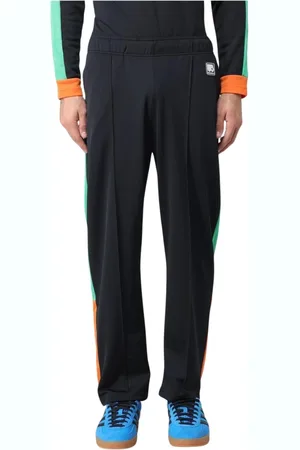WALES BONNER Broeken, Heren, Zwart, S, Zwarte Track Pants voor Mannen