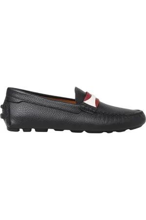 Bally Schoenen, Dames, Zwart, 37 EU, Leer, Elegante Leren Rijdschoenen
