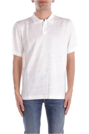 MC2 SAINT BARTH Tops, Heren, Wit, 2Xl, Linnen, Witte T-shirts en Polos met Logo