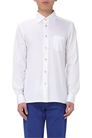 Kiton Overhemden, Heren, Wit, 3Xl, Wol, Elegante Wol Crewneck Sweater