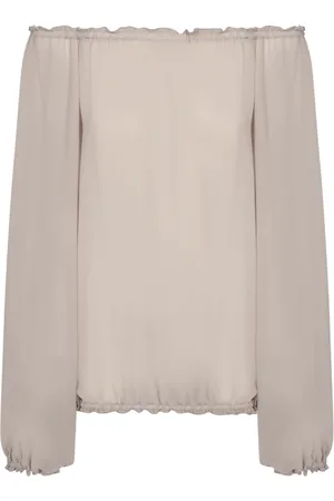 BLANCA Blouses & Shirts, Dames, , XS, Elegante Topkleding met Gerimpelde Mouwen