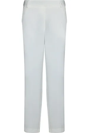 BLANCA Broeken, Dames, Wit, L, Witte hoge taille broek