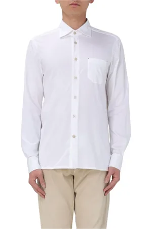Kiton Overhemden, Heren, Wit, 3Xl, Wol, Elegante Wol Crewneck Sweater