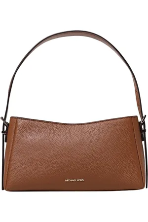 Michael Kors Tassen, Dames, Bruin, ONE Size, Zwarte Ketting Schoudertas