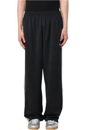 adidas Broeken, Heren, Zwart, XL, Gestreepte trainingsbroek