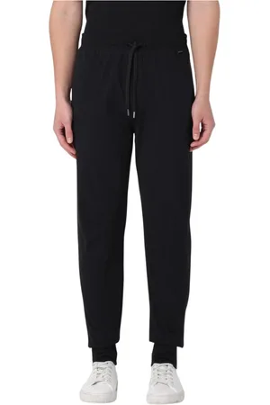 Paul Smith Broeken, Heren, Zwart, M, Elegante Zwarte Jersey Broek